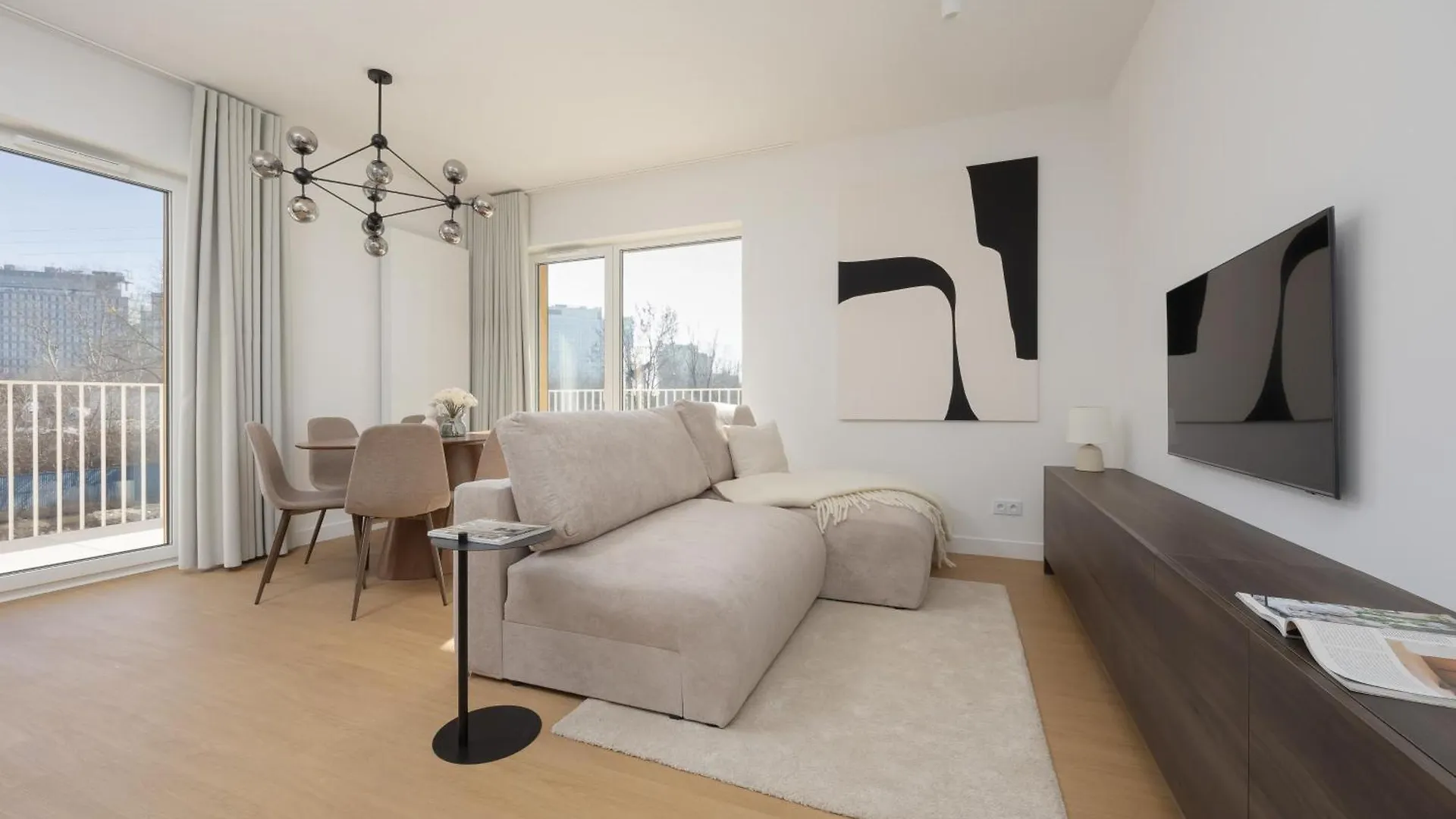 Exceptional Apartments For 6 People By Renters Prestige Varsó Lengyelország